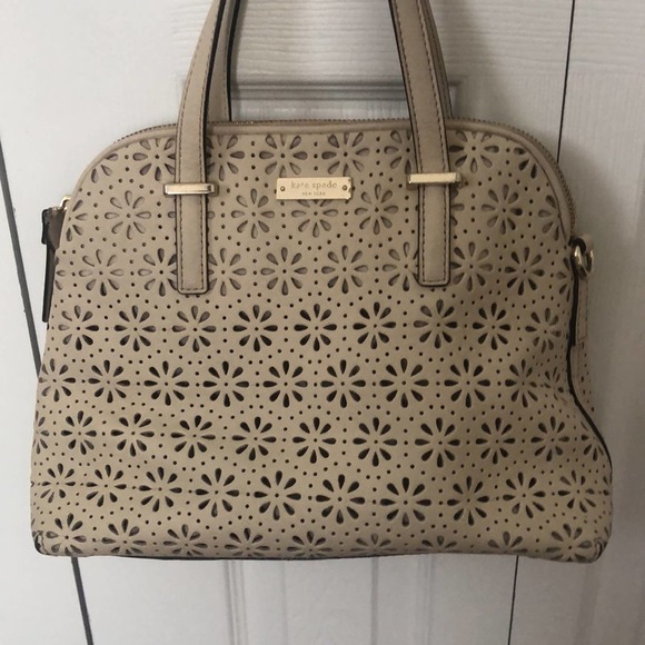 kate spade Handbags - Kate Spade Cedar Maise Laser Cut Dome Satchel